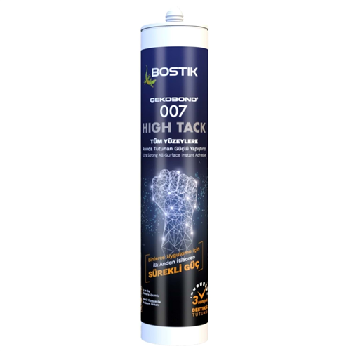 BOSTİK ÇEKOBOND GÜÇLÜ YAPIŞTIRICI 007 HT BEYAZ 290 ML